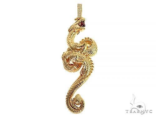 Fully 3D Dragon Pendant 66253 - Image 1