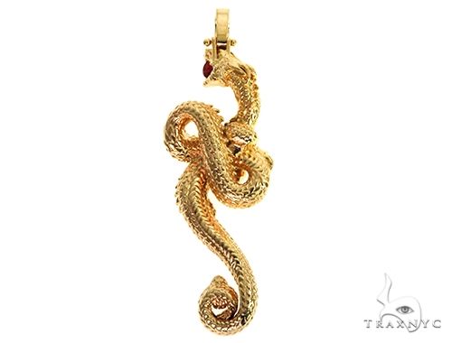 Fully 3D Dragon Pendant 66253 - Image 3