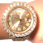 Fully Iced Day Date II Rolex Watch 64103 - Image 12