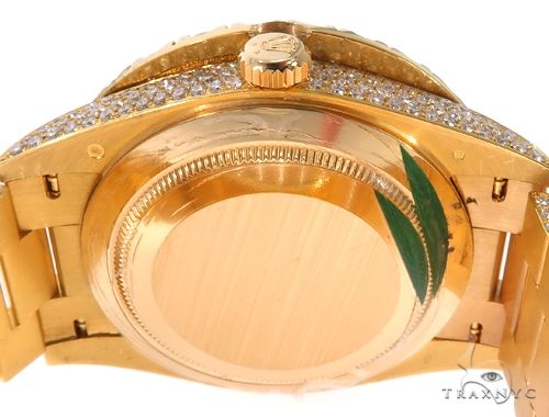 Fully Iced Day Date II Rolex Watch 64103 - Image 7