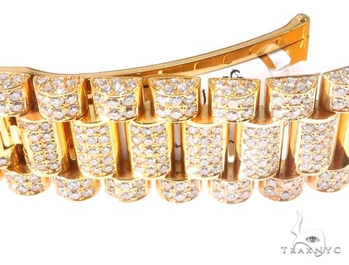 Fully Iced Day Date II Rolex Watch 64103 - Image 9