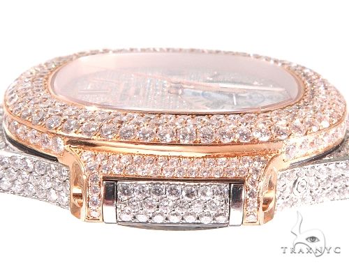 Fully Iced Two Tone Patek Philippe Watch Model 5980 64104 - Image 8