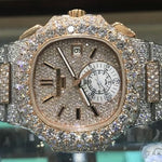 Fully Iced Two Tone Patek Philippe model 5980 63889 - Image 3