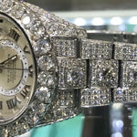 Fully Iced White Gold Sky-Dweller Rolex Watch 63897 - Image 3
