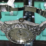 Fully Iced White Gold Sky-Dweller Rolex Watch 63897 - Image 5