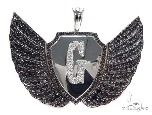 G Eagle Diamond Pendant 43562 - Image 1