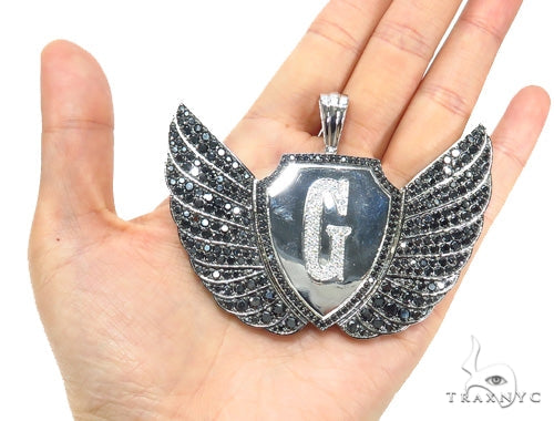 G Eagle Diamond Pendant 43562 - Image 7