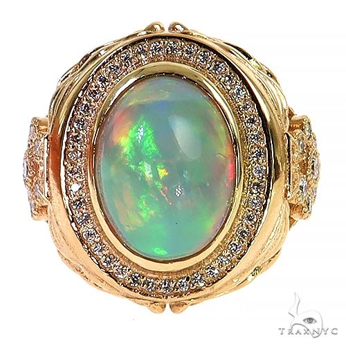 Galaxy Opal Diamond Ring 68752 - Image 2