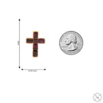 Garnet Spirit Cross Pendant 70668 - Image 7