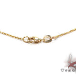 Glossy Gold Necklace 28415 - Image 3