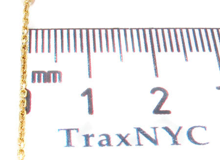 Glossy Gold Necklace 28415 - Image 5