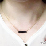 Glossy Gold Necklace 28415 - Image 6