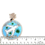 Glow In The Dark Airplane Logo Pendant 67773 - Image 6