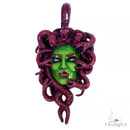 Glow In the Dark Medusa Pendant 68041 - Image 1