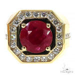 God Father Diamond and Ruby Ring 68882 - Image 2
