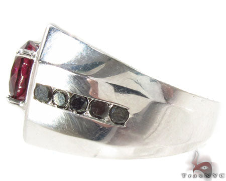 Mens Godfather Garnet Ring 1.70 ct 29115 - Image 5