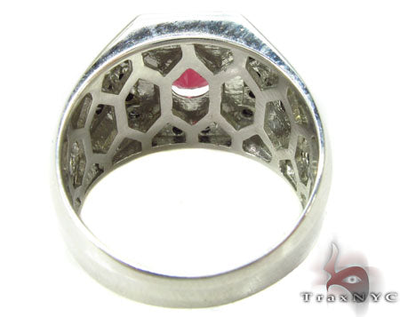 Mens Godfather Garnet Ring 1.70 ct 29115 - Image 6