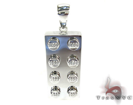 Gold Lego Pendant 26939 - Image 1