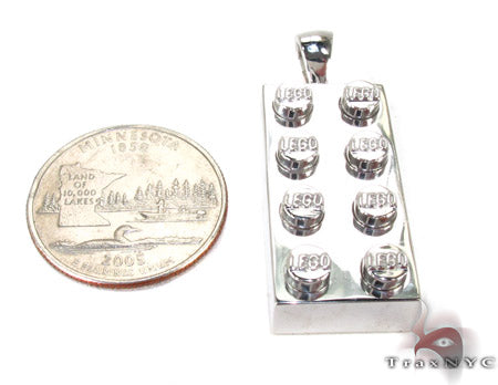 Gold Lego Pendant 26939 - Image 7