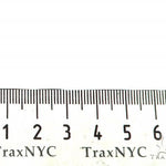 Gold Hollow Curb Link Bracelet 8 Inches 3.5mm