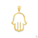 Golden Cutout Hamsa Pedant 70730 - Image 1
