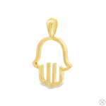 Golden Cutout Hamsa Pedant 70730 - Image 4