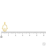 Golden Cutout Hamsa Pedant 70730 - Image 5