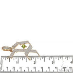 Gothic Old English Initial Diamond Pendant 68667 - Image 6