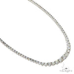 Graduated Diamond Tennis Necklace 67115 - Image 2