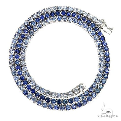 Graduated Sapphire Water Chain 66819 - Image 1