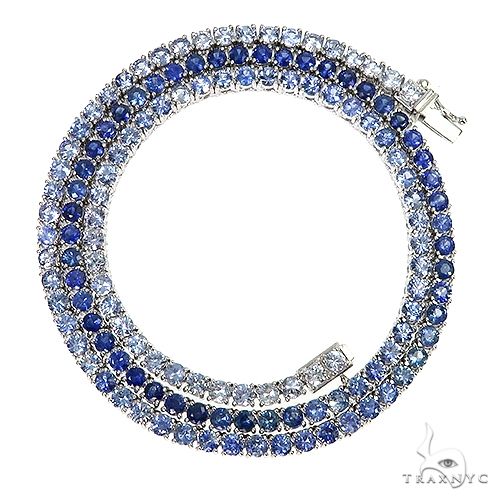 Graduated Sapphire Water Chain 66819 - Image 1