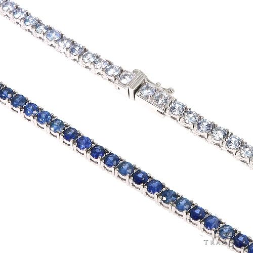 Graduated Sapphire Water Chain 66819 - Image 3