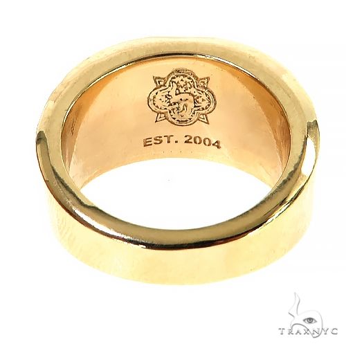 Solitary Tuxedo Green Tourmaline Ring 68818 - Image 4