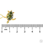 Green Turtle Gemstone Pendant Set 70803 - Image 6