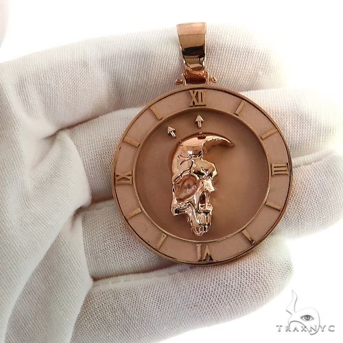 Half Skull Logo Pendant 69455 - Image 7