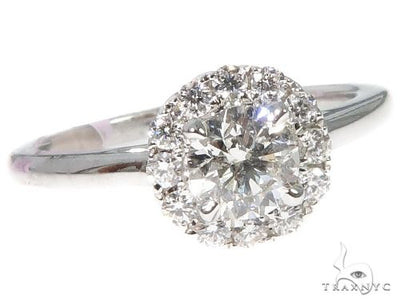 Halo Diamond Engagement Ring 64499 - Image 1
