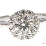 Halo Diamond Engagement Ring 64499 - Image 3