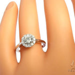 Halo Diamond Engagement Ring 64499 - Image 8