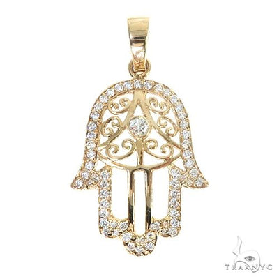 Hamsa Diamond Pendant 21194 - Image 1