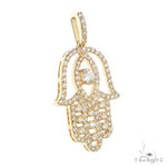 Hamsa Diamond Pendant 67334 - Image 2