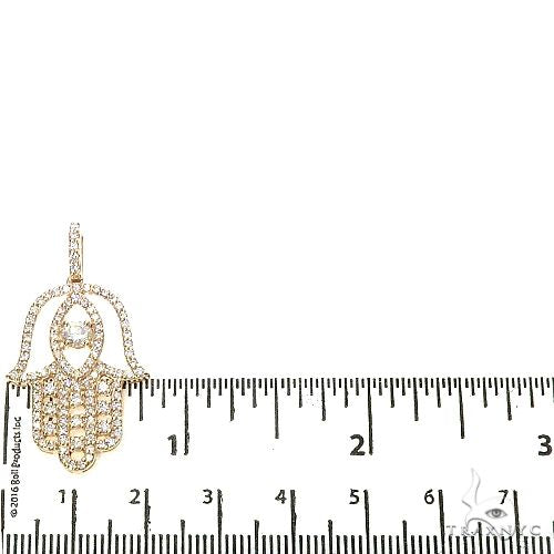 Hamsa Diamond Pendant 67334 - Image 5
