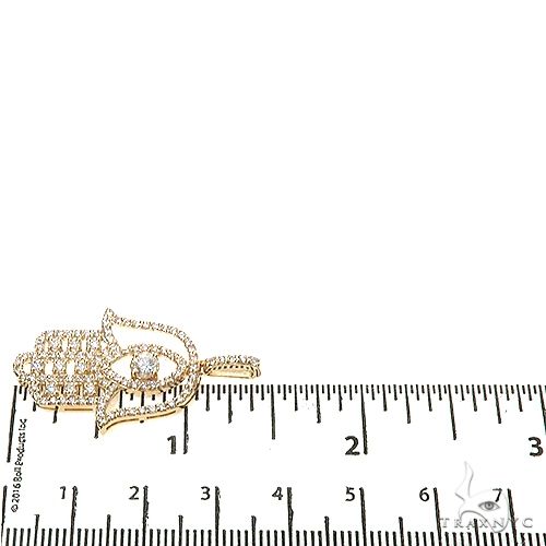 Hamsa Diamond Pendant 67334 - Image 6