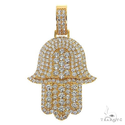 Hamsa Diamond Pendant 68705 - Image 1