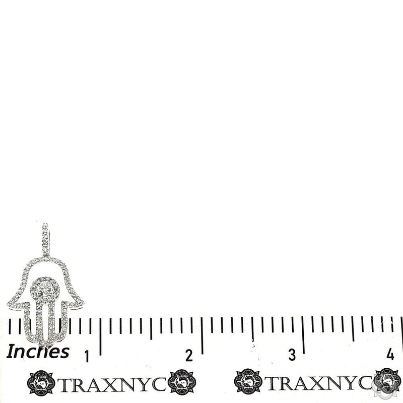 Hamsa Diamond Pendant 70233 - Image 5