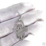 Hamsa Diamond Pendant 70233 - Image 7