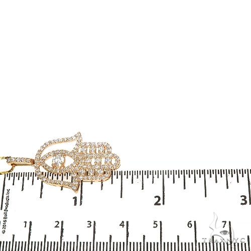 Hamsa Diamond Pendant Set 67333 - Image 6