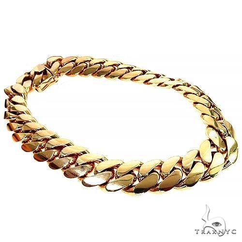 Handmade XXXL Solid Miami Cuban Chain 28 Inches 37mm 2977 - Image 1