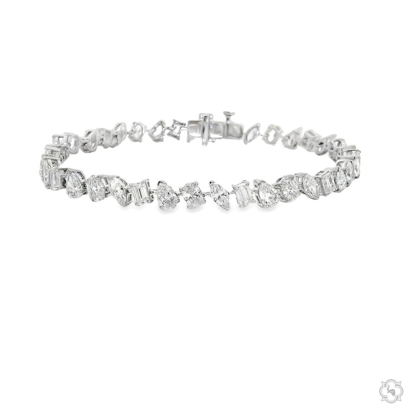 Harmony of Shapes Diamond Bracelet 70533 - Image 1