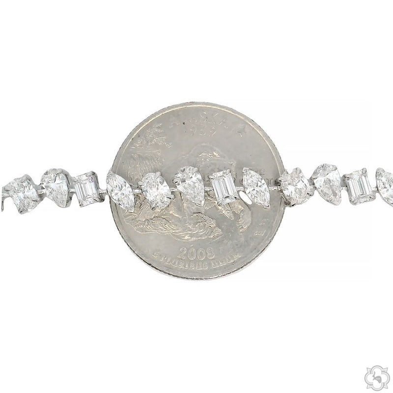 Harmony of Shapes Diamond Bracelet 70533 - Image 4