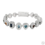 Harmony of Shapes Gemstone Bracelet 70194 - Image 1